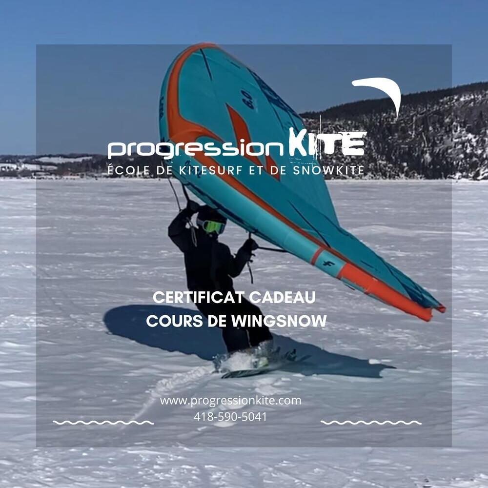 Certificat cadeau cours de wingsnow 4h semi-privé image
